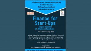 Finance for start-ups at SSIP hub